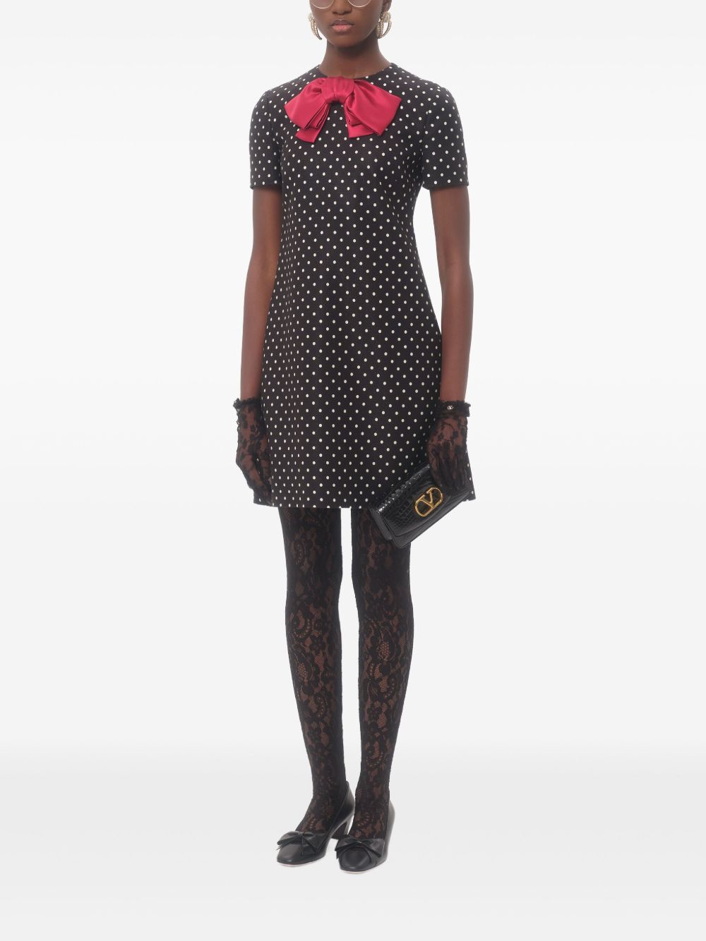 Valentino Women's Mini Dress With Bow