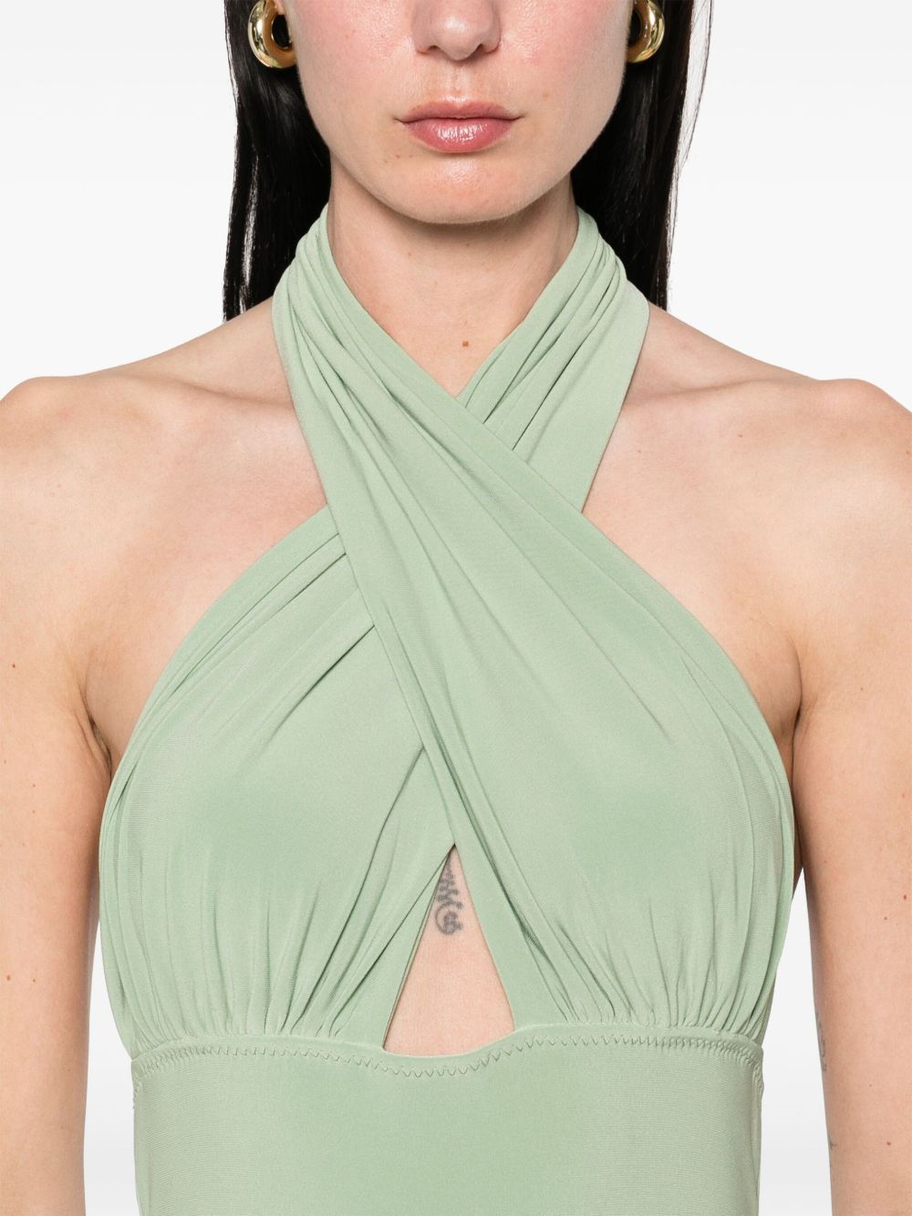 Norma Kamali Women's Dresses Green