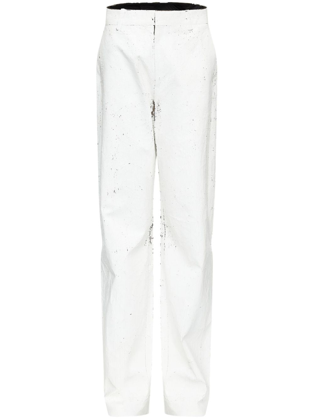 Mm6 Maison Margiela Women's Wax Trousers