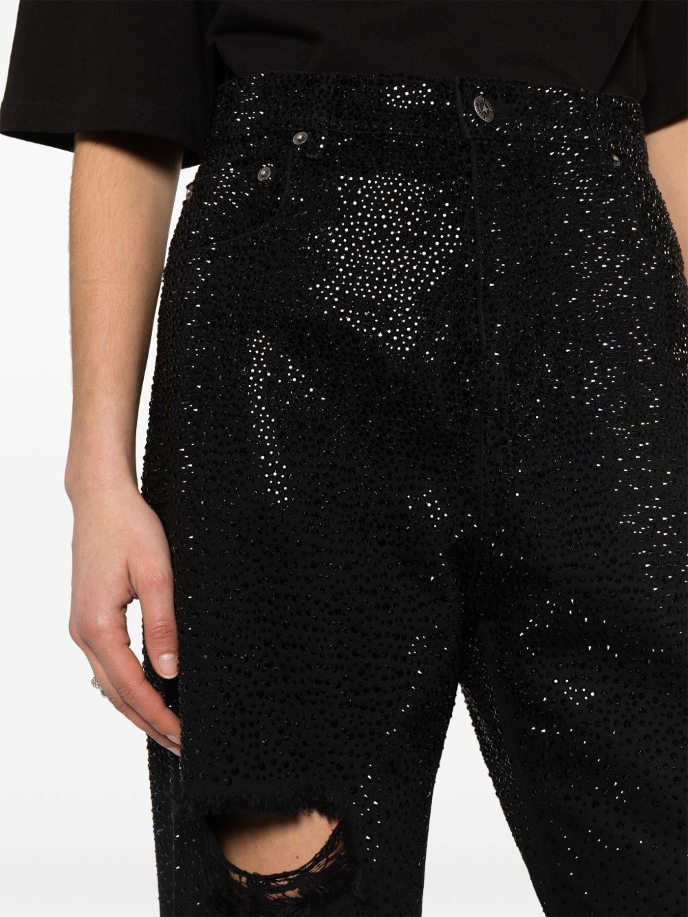 Golden Goose Women's Crystal Embellished Jeans