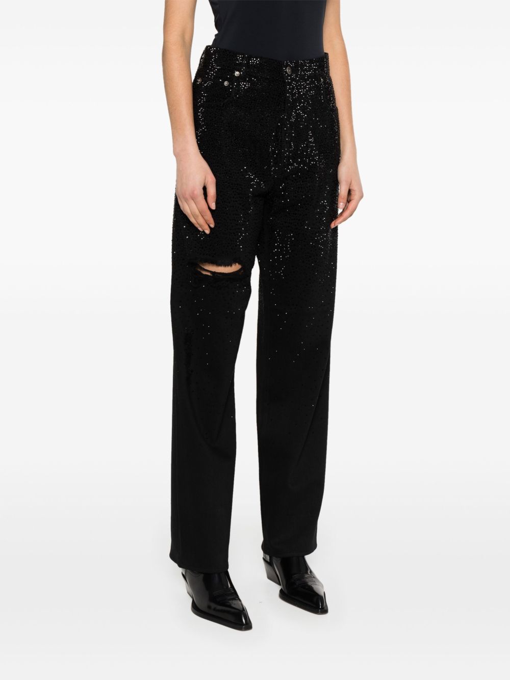 Golden Goose Women's Crystal Embellished Jeans