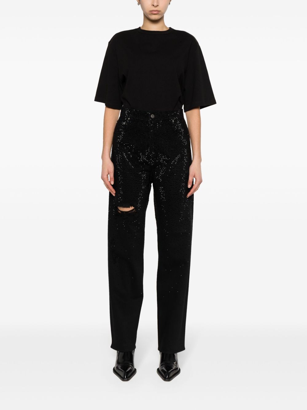 Golden Goose Women's Crystal Embellished Jeans