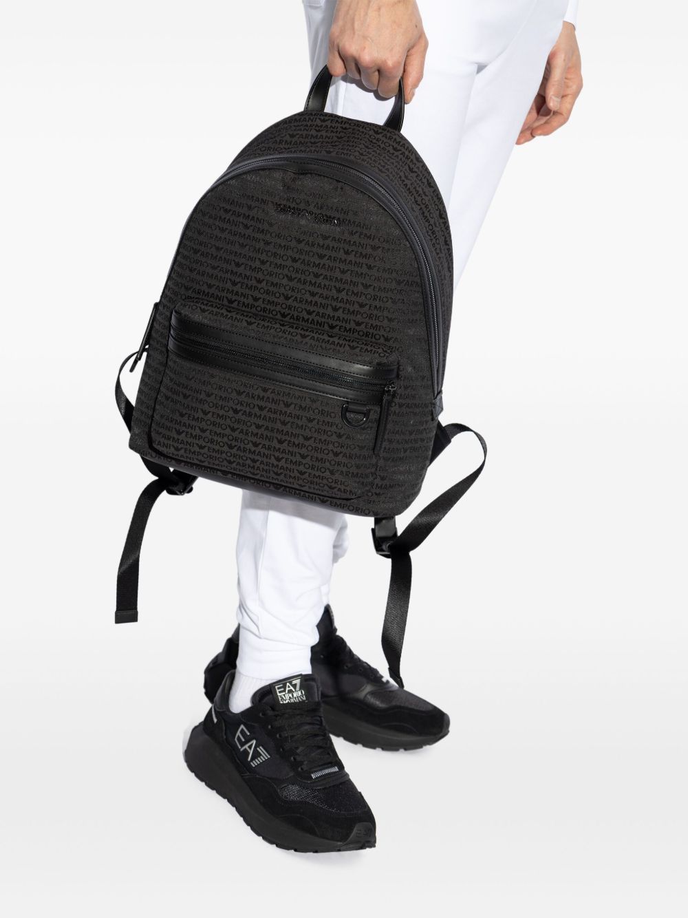 Emporio Armani Men's Paisley Patter Backpack
