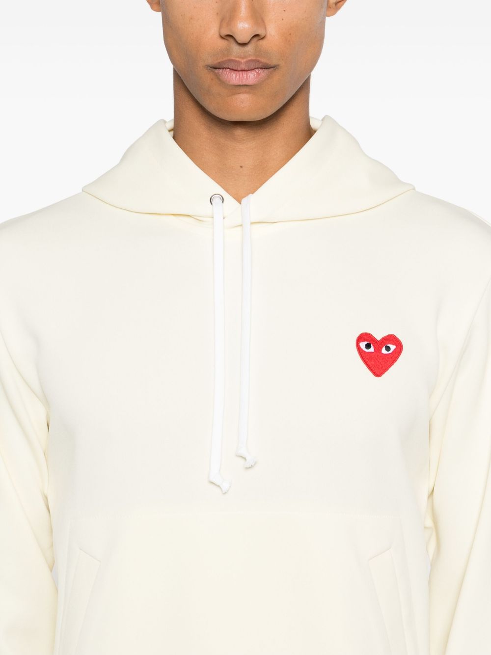 Comme Des Garcons Men's Hoodie With Logo