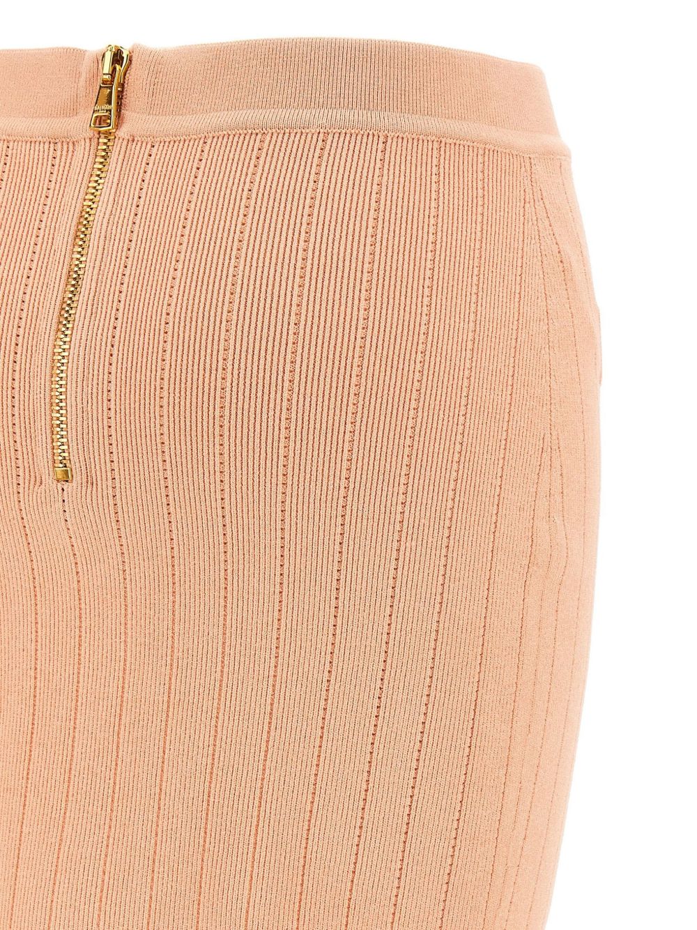 Balmain Women's Knitted Mini Skirt