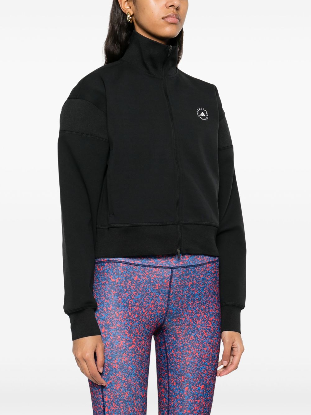 Adidas By Stella Mccartney Women's Logo Knitted Track Jacket