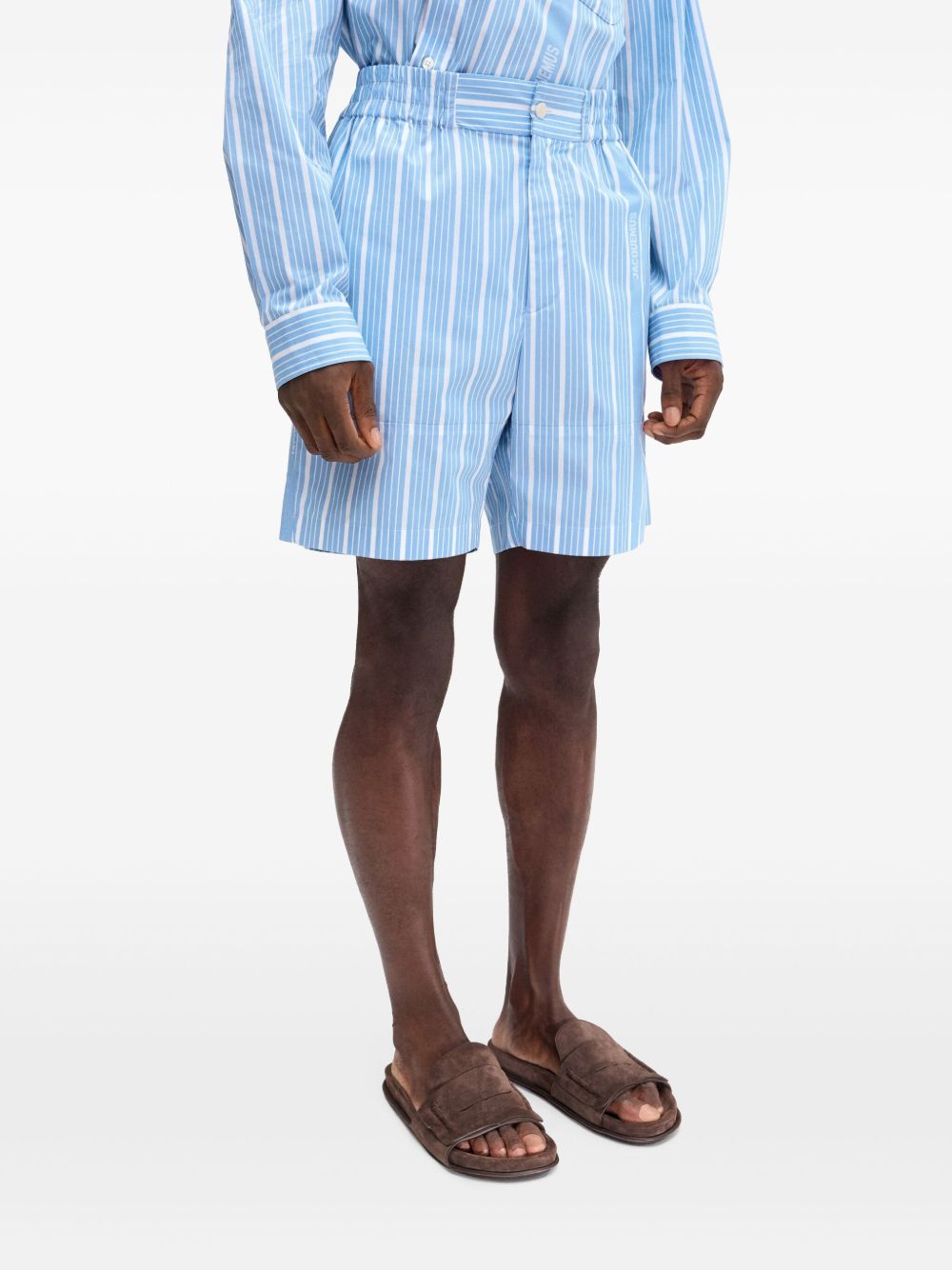 Jacquemus Men's Shorts Clear Blue