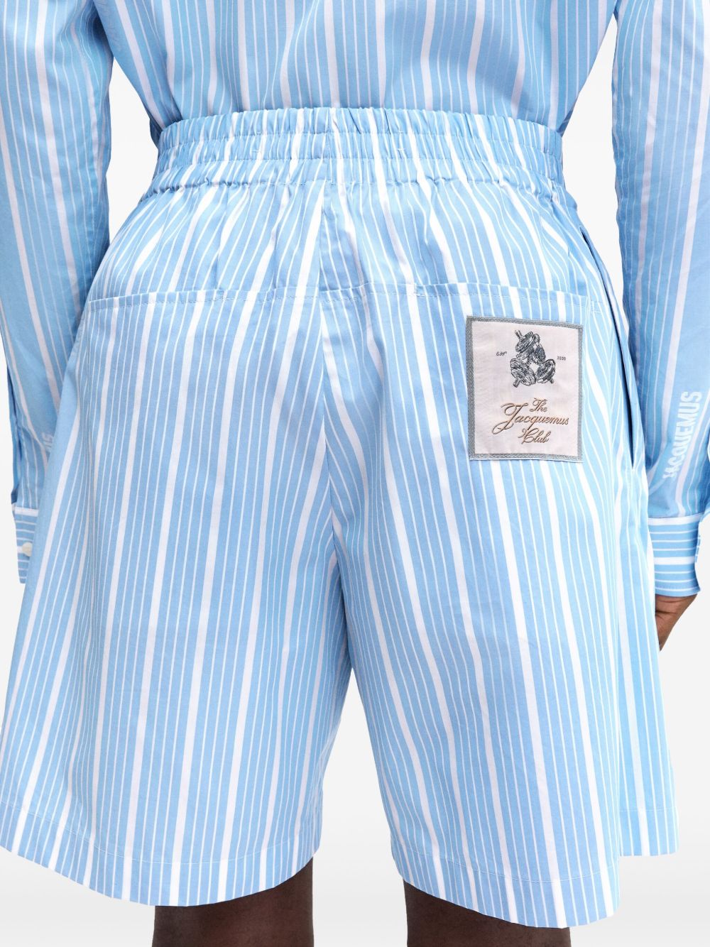 Jacquemus Men's Shorts Clear Blue