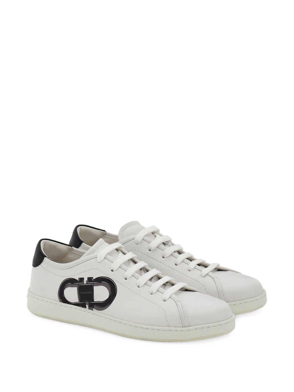 Ferragamo Men's Double Gancini Sneaker