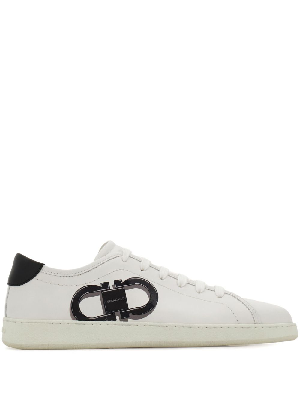 Ferragamo Men's Double Gancini Sneaker