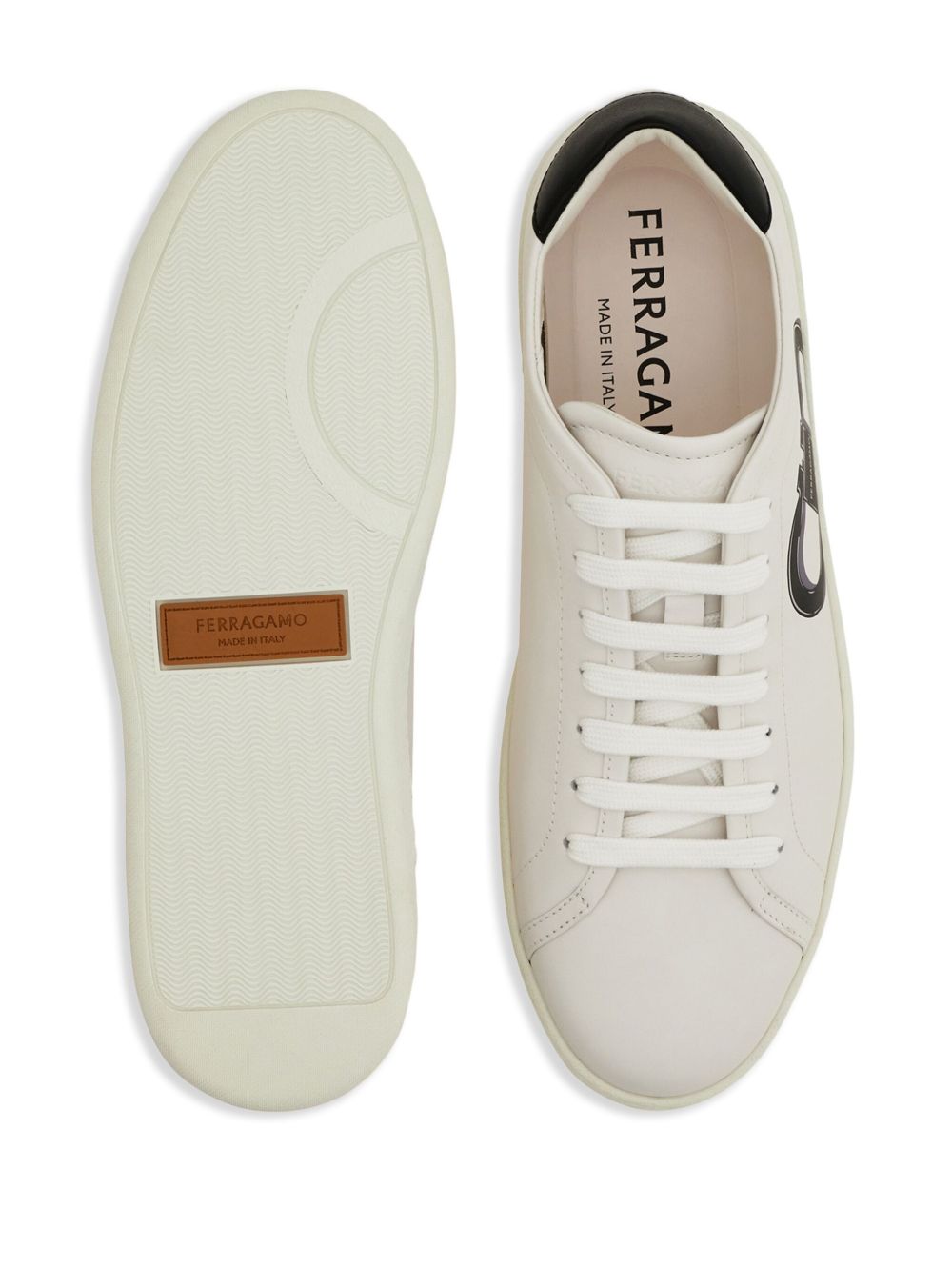 Ferragamo Men's Double Gancini Sneaker