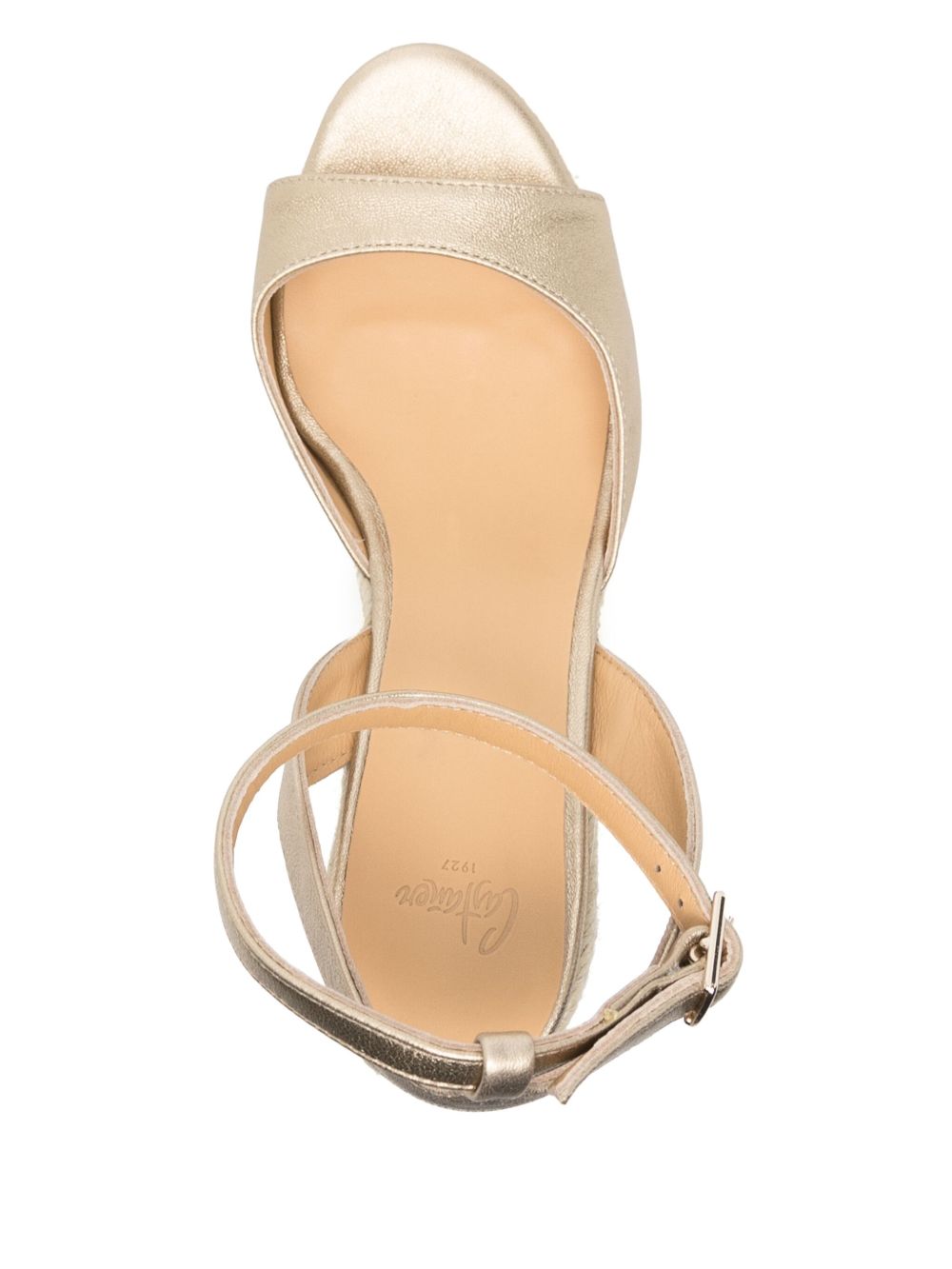 Castaner Women's Flat Shoes Golden