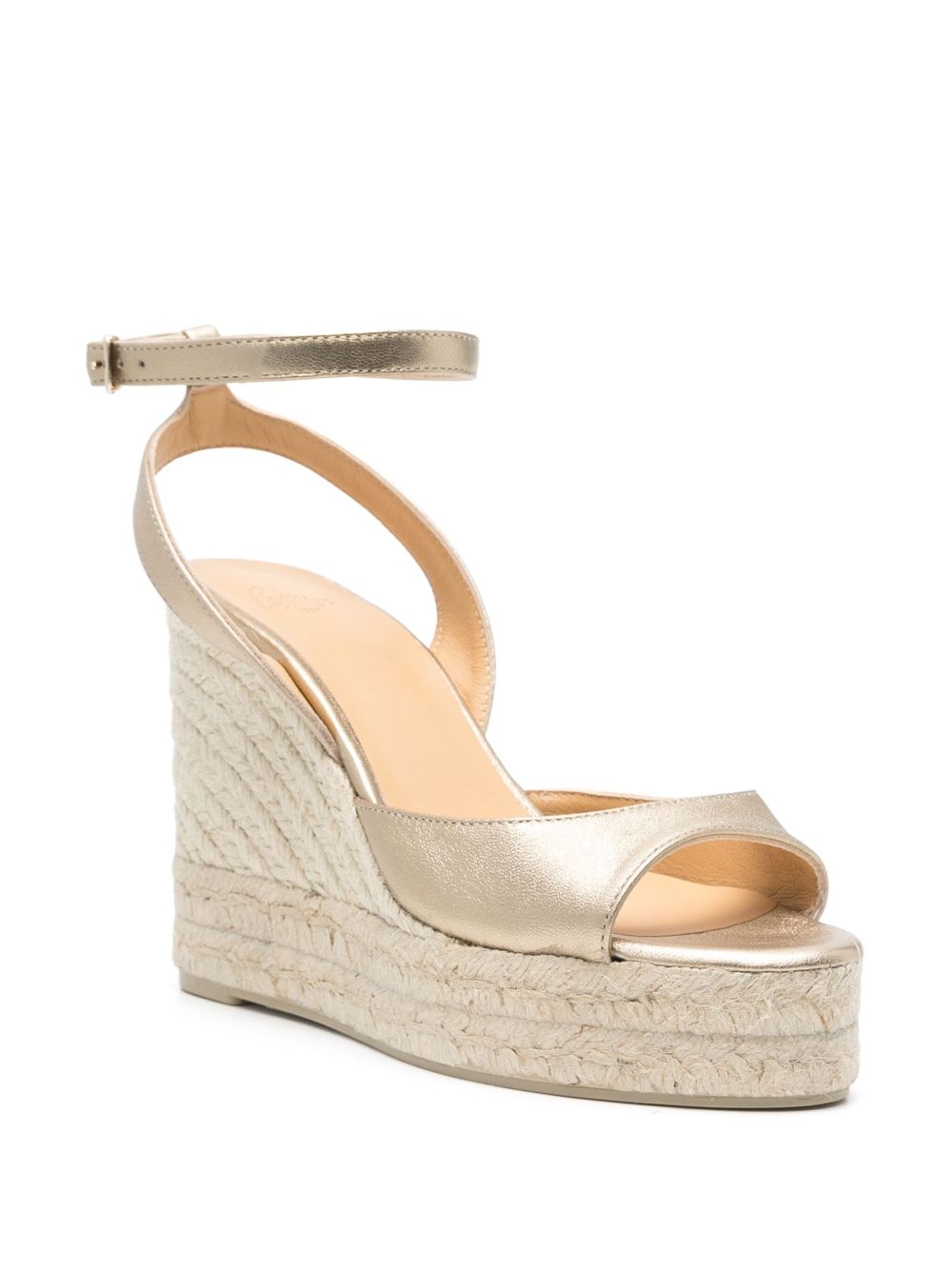 Castaner Women's Flat Shoes Golden