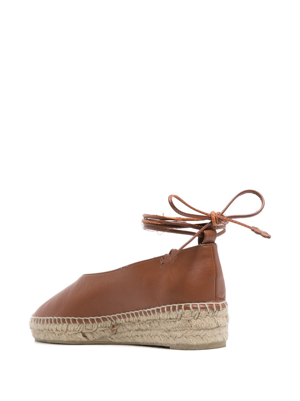 Castaner Women's Flat Shoes Leather Brown