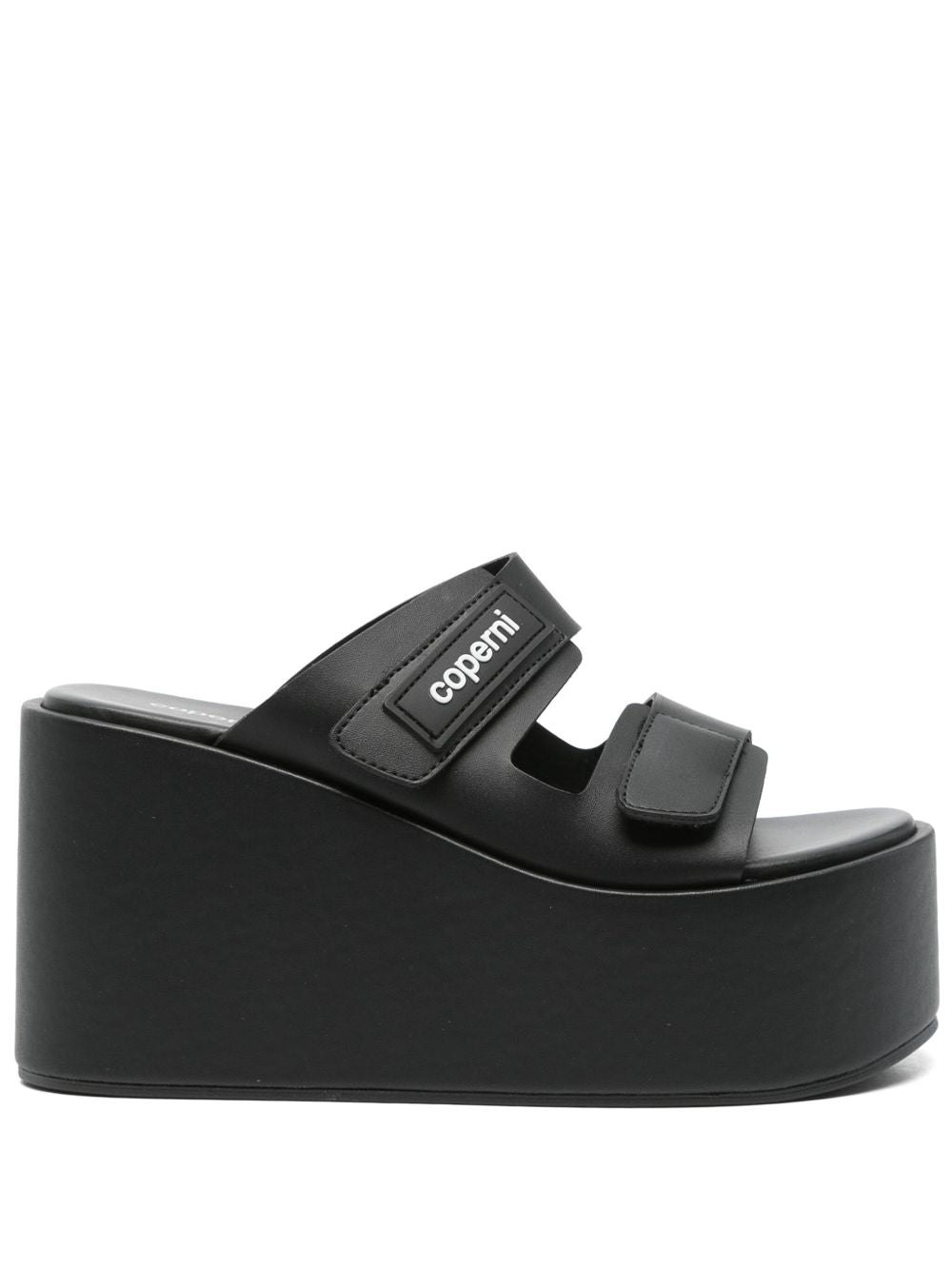Coperni Women's Patch Wedge Sandals