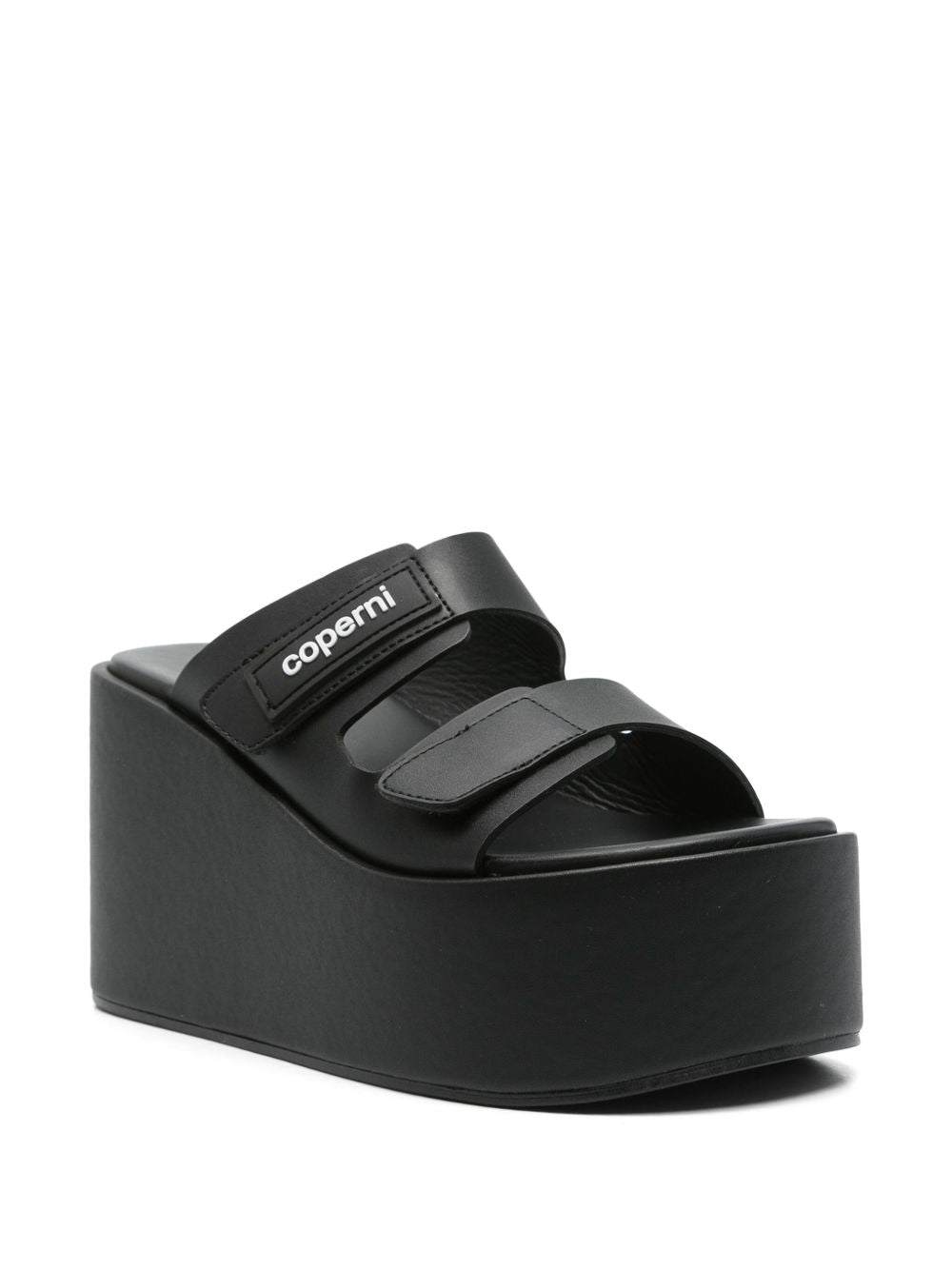 Coperni Women's Patch Wedge Sandals