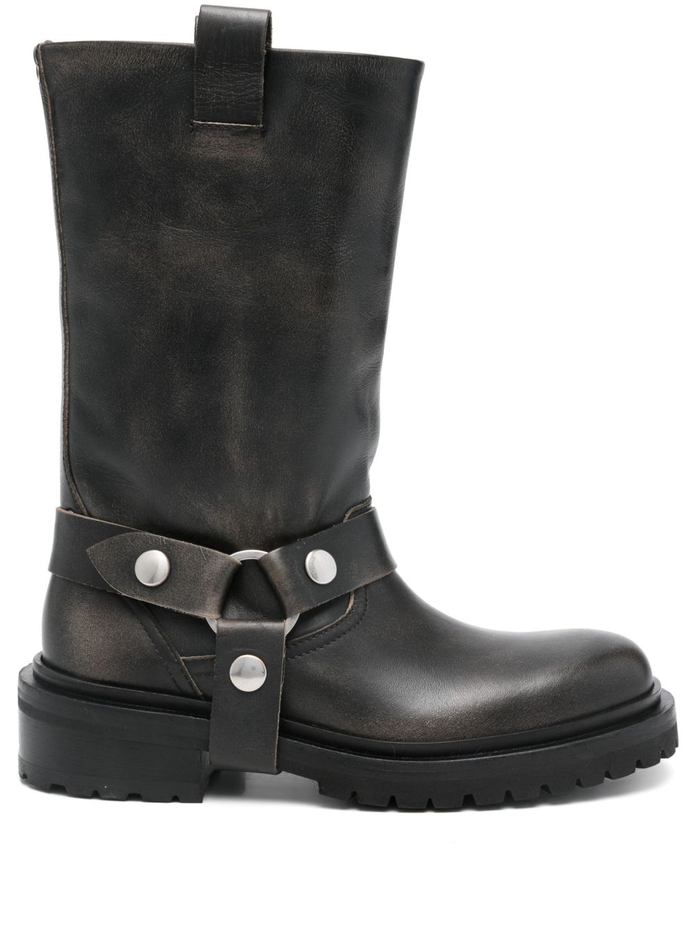 Golden Goose Women's Leather Biker Boots