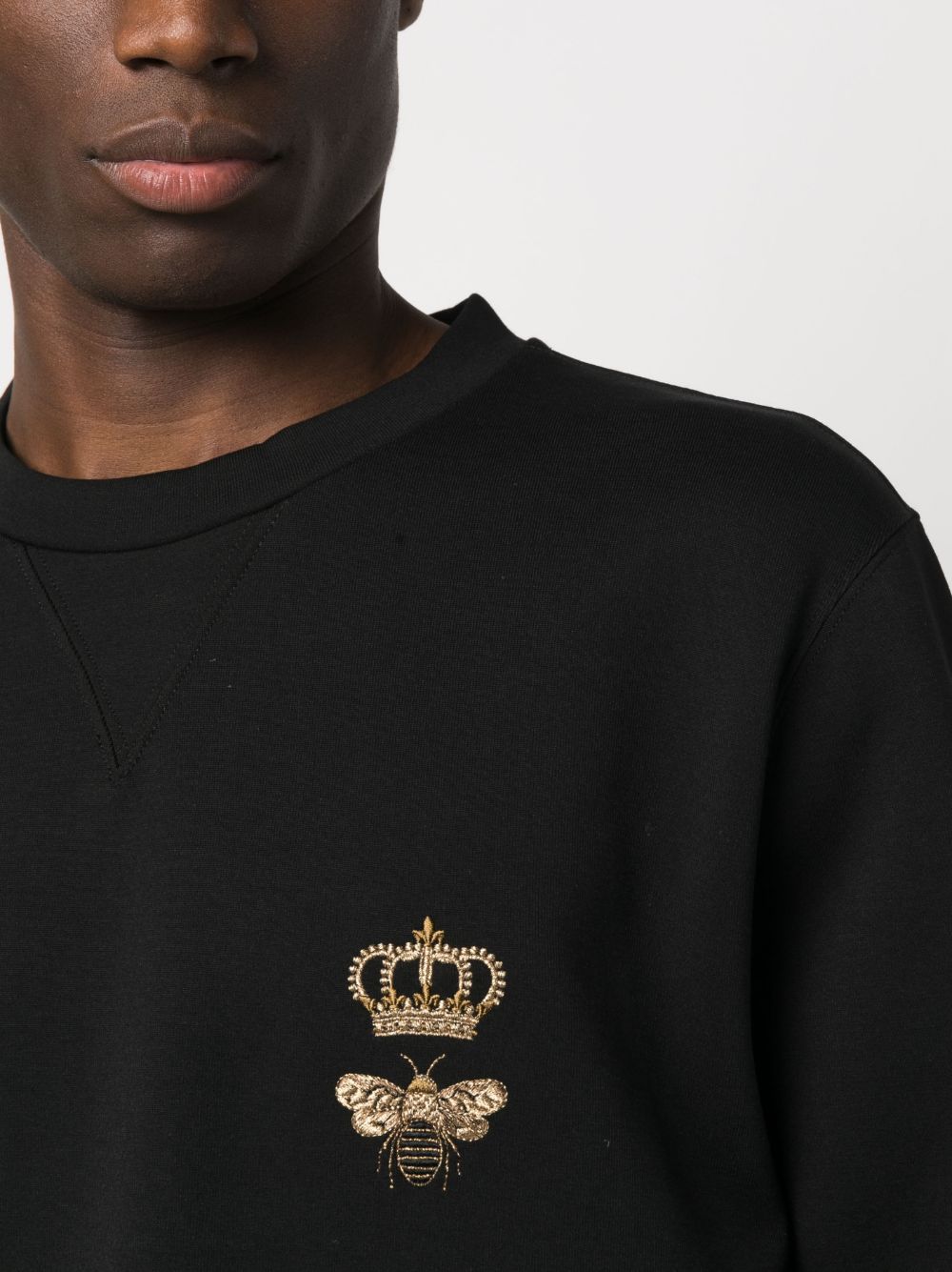 Dolce & Gabbana Men's Embroidered Sweatshirt