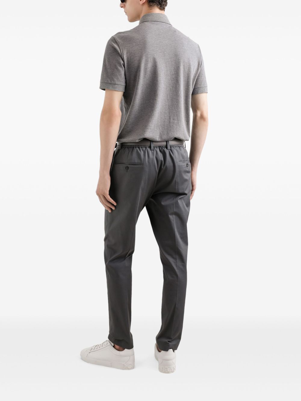 Dolce & Gabbana Men's Cotton Piqué Polo Shirt