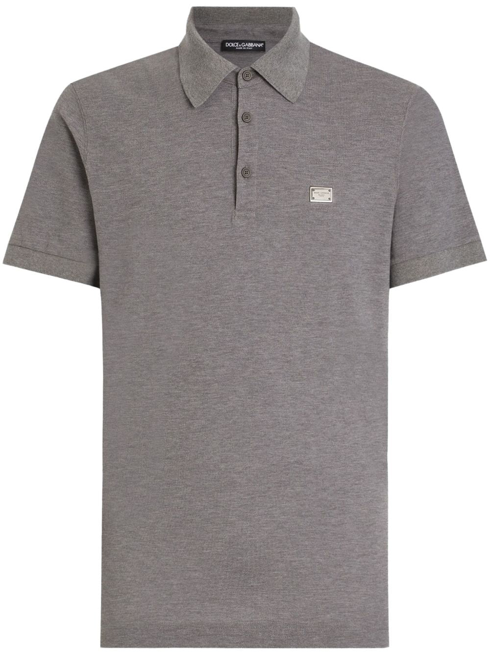 Dolce & Gabbana Men's Cotton Piqué Polo Shirt