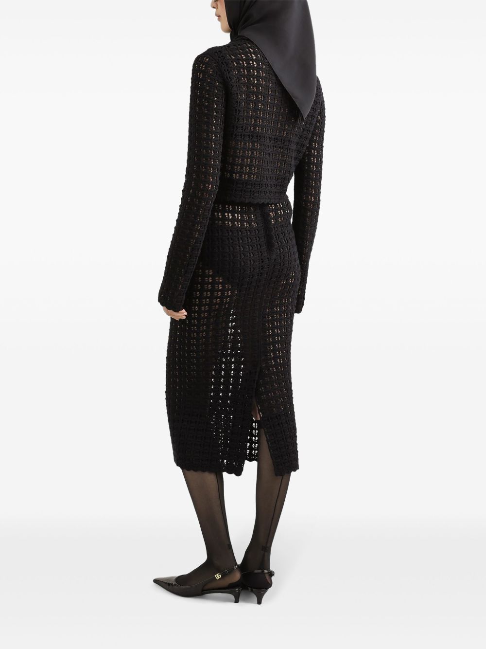 Dolce & Gabbana Women's Knitted Midi Skirt