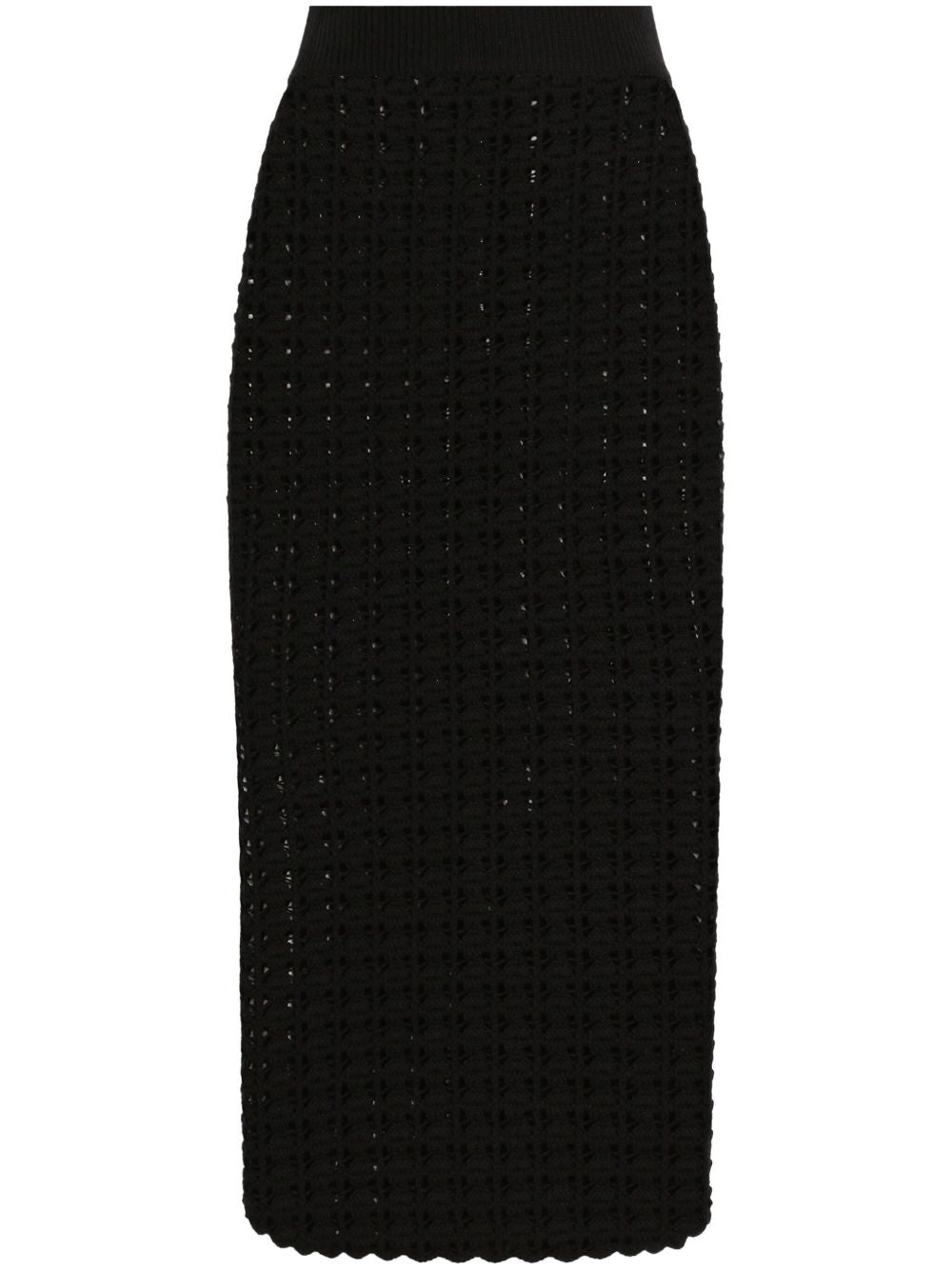 Dolce & Gabbana Women's Knitted Midi Skirt