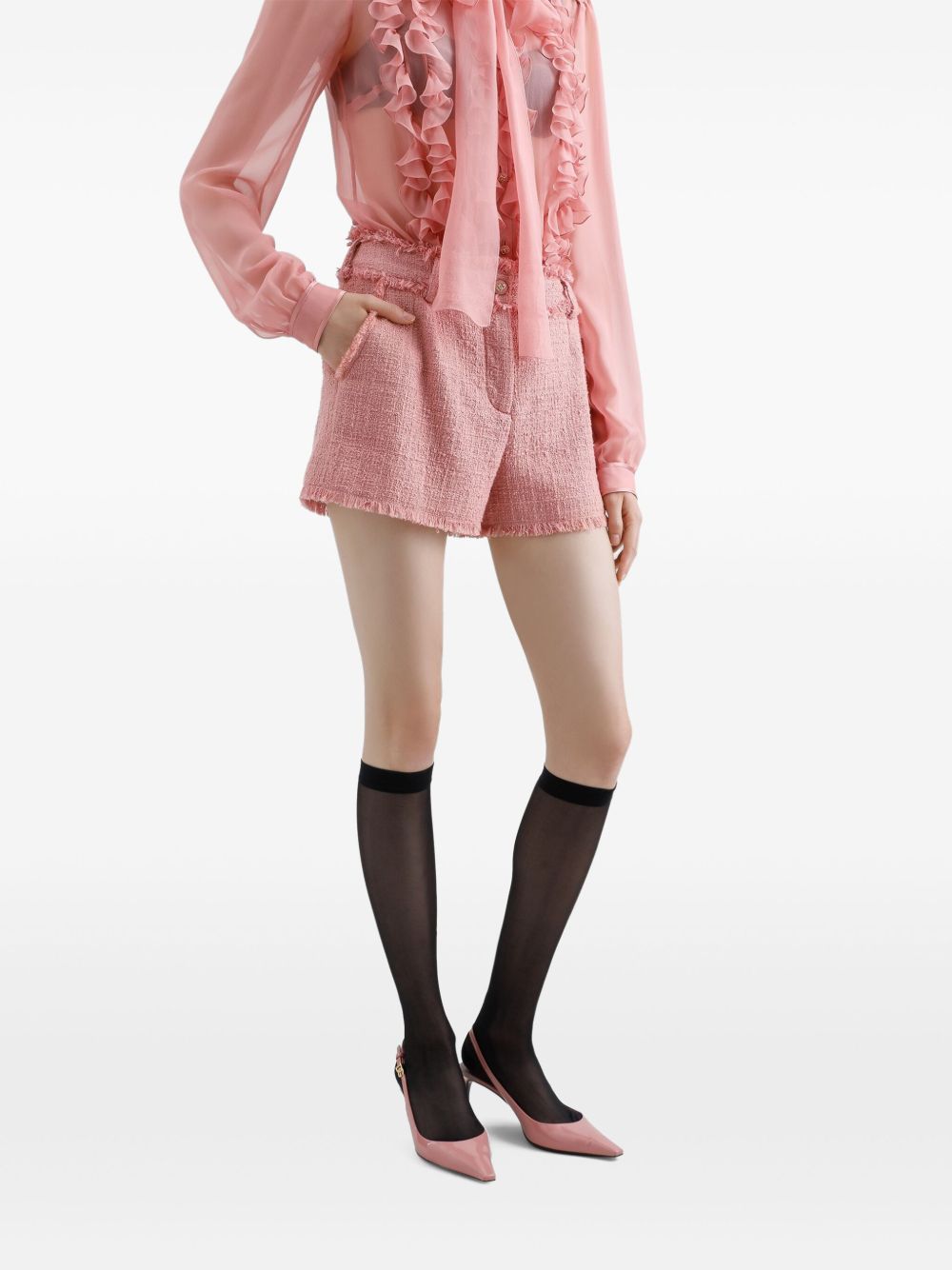 Dolce & Gabbana Women's Shorts In Tweed Rachel