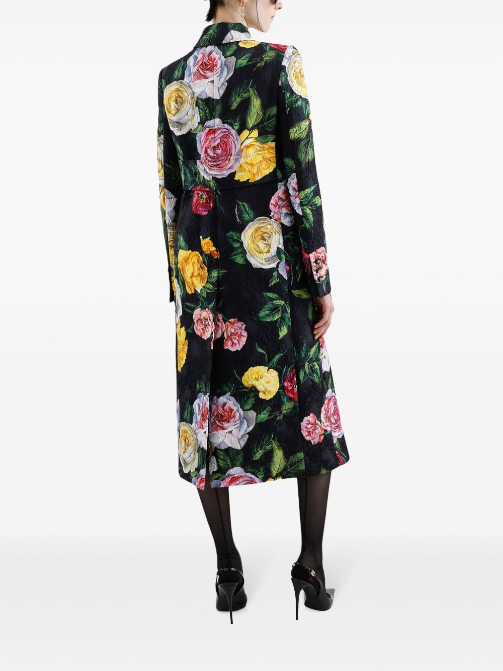 Dolce & Gabbana Women's Floral Print Midi Dress
