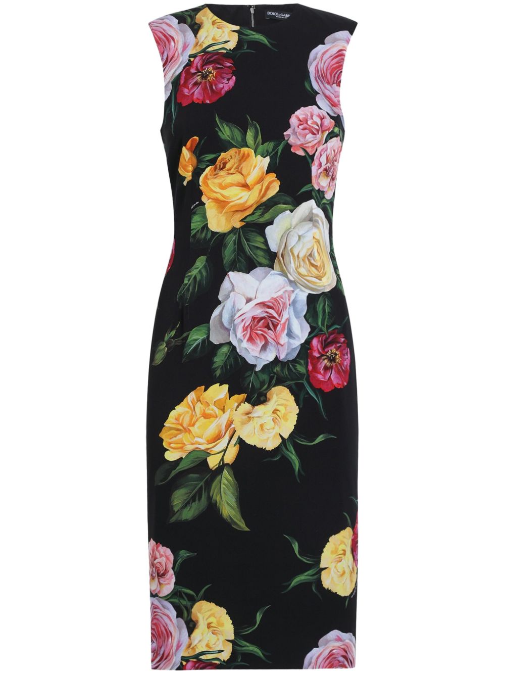 Dolce & Gabbana Women's Floral Print Midi Dress