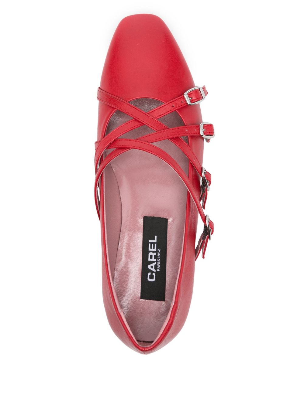 Carel Paris Women's Flat Shoes Red