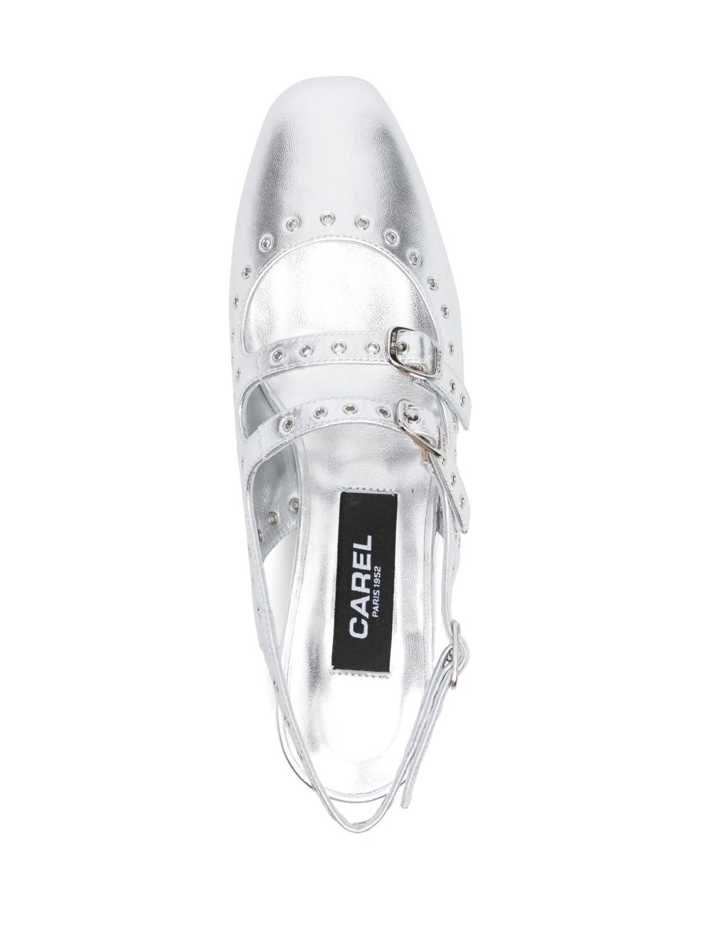 Carel Paris Women's Flat Shoes Silver