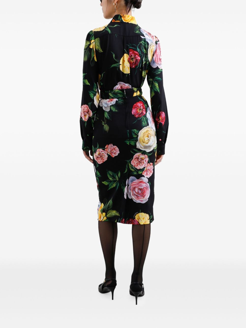 Dolce & Gabbana Women's Silk-Charmeuse Shirt