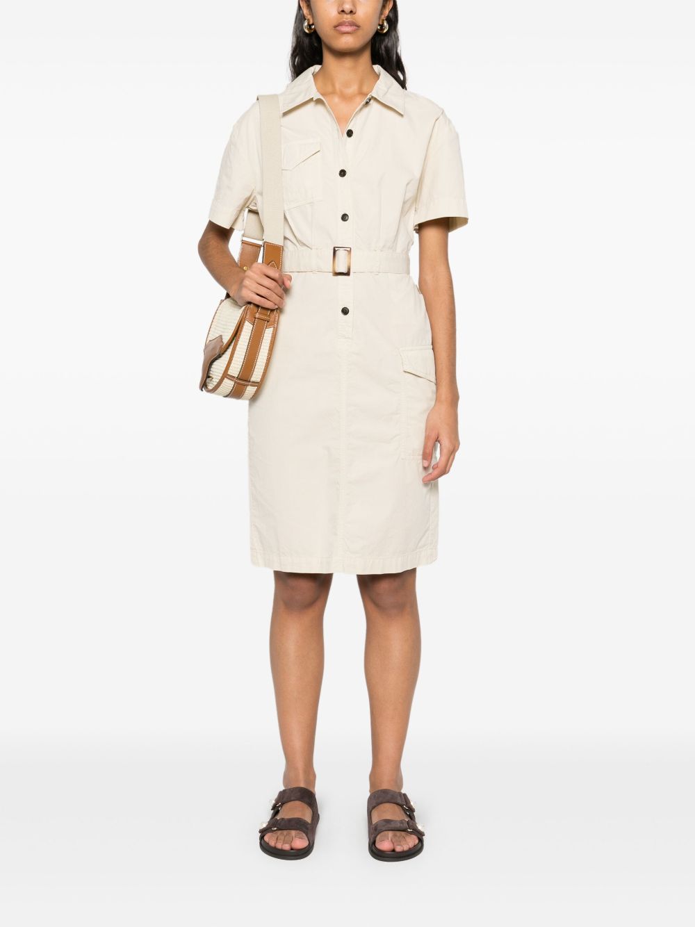Woolrich Women's Belted Shirt Dress