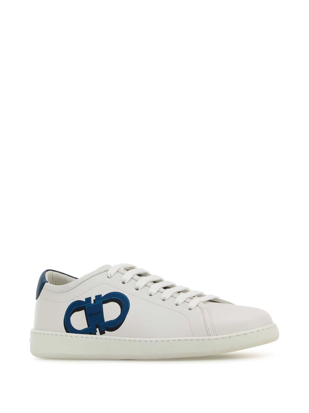Ferragamo Men's Gancini Leather Sneakers