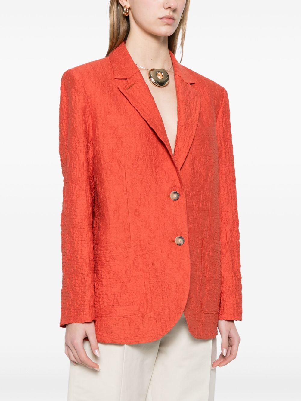 Harris Wharf London Women's Cotton Blend Blazer Jacket