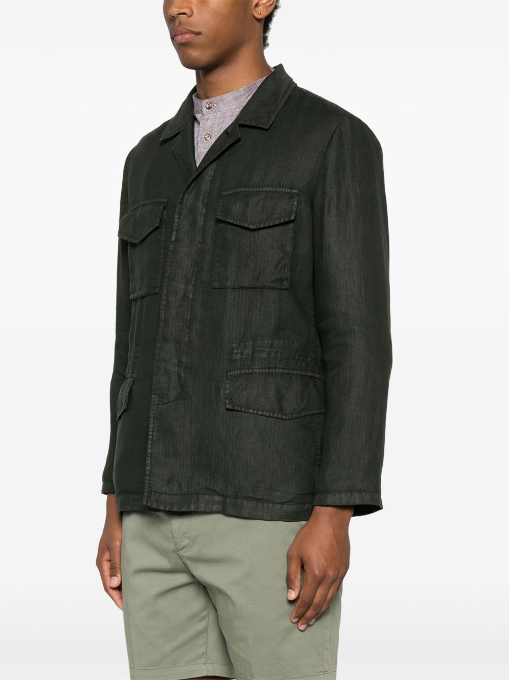 Boglioli Men's Giacca In Lino