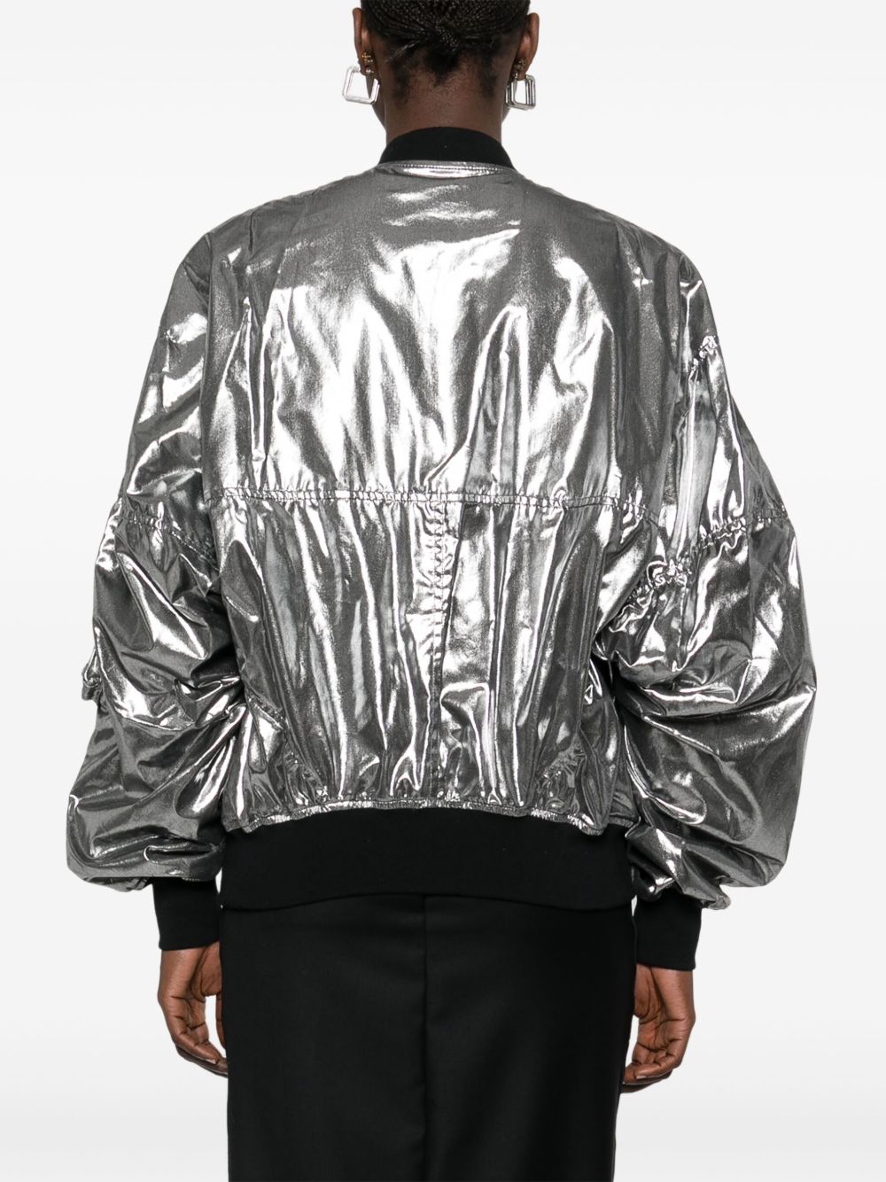 Junya Watanabe Women's Metallic Effect Bomber Jacket