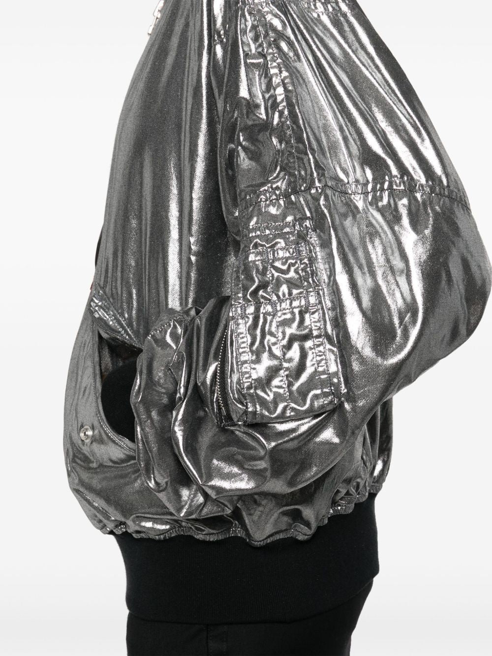 Junya Watanabe Women's Metallic Effect Bomber Jacket