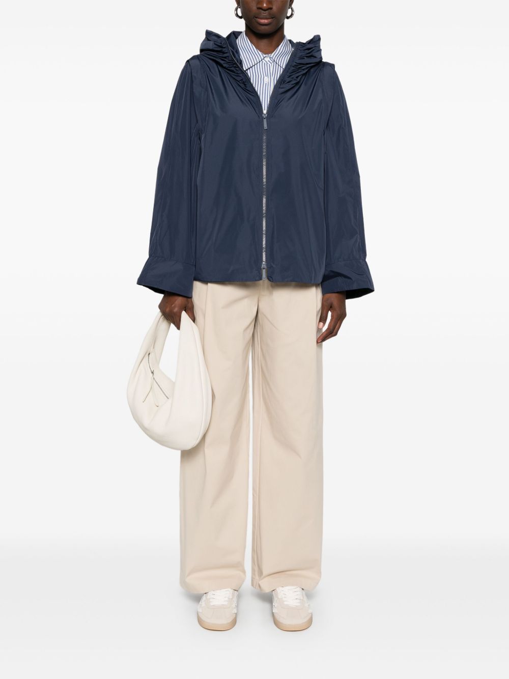 Emporio Armani Women's Hooded Blouson Jacket