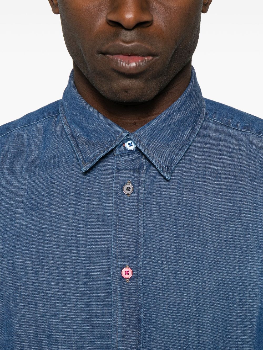 Ps By Paul Smith Men's Shirts Blue