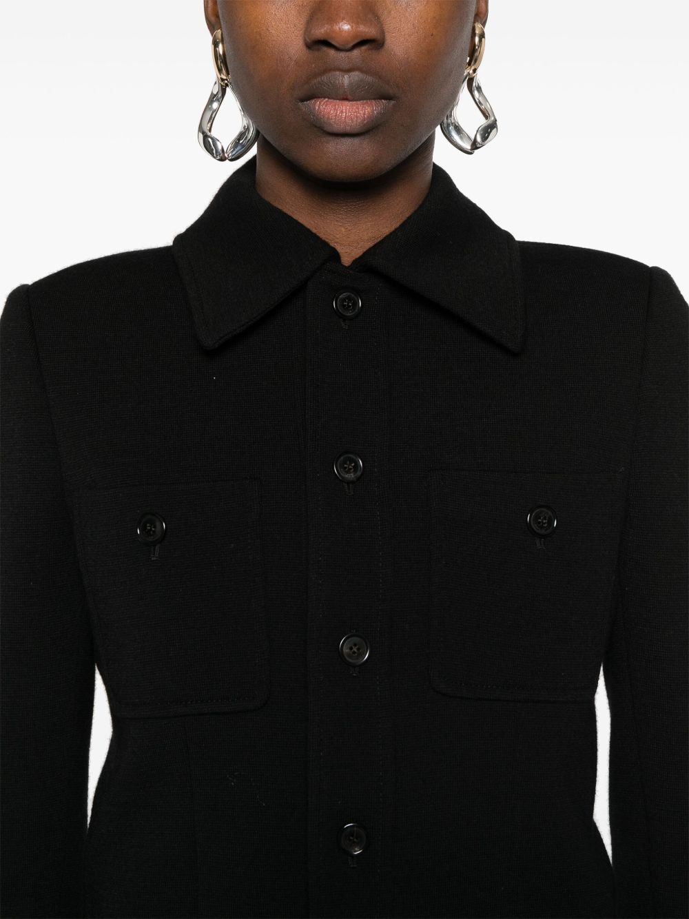 Saint Laurent Women's Jackets Black