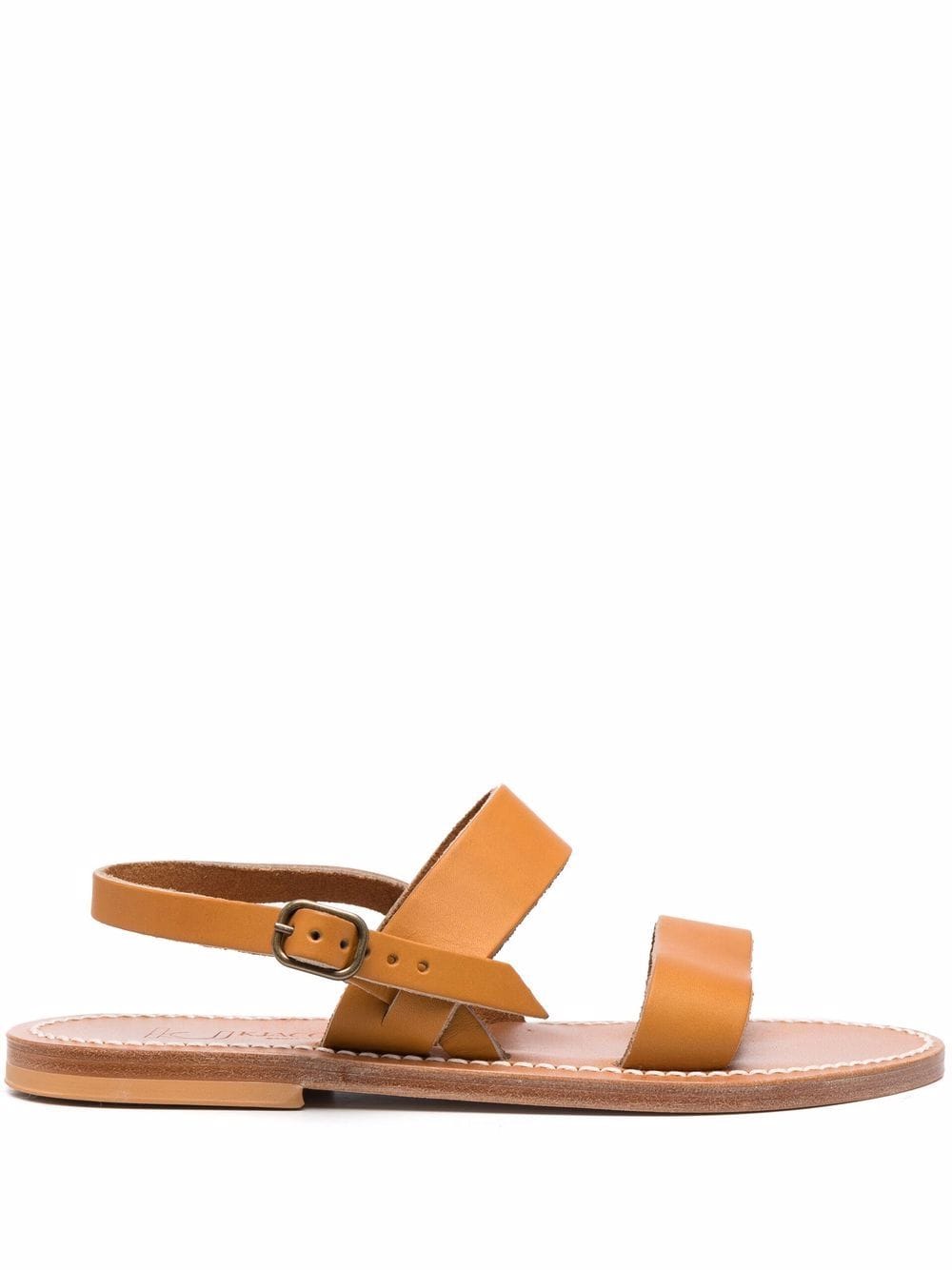K Jacques St Tropez Women's Sandals Leather Brown