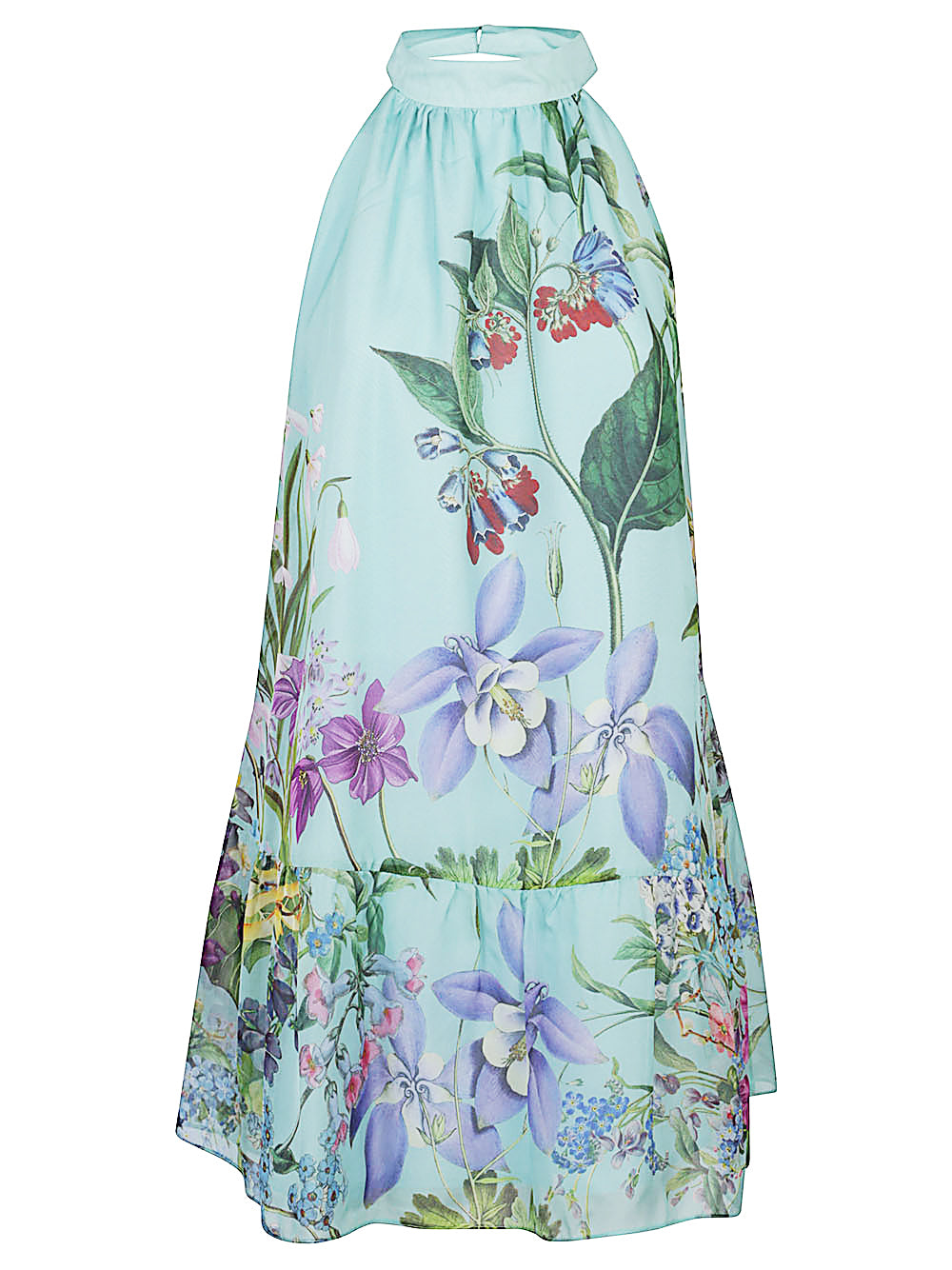 St. Piece Of London Women's Bonnie Printed Silk Dress