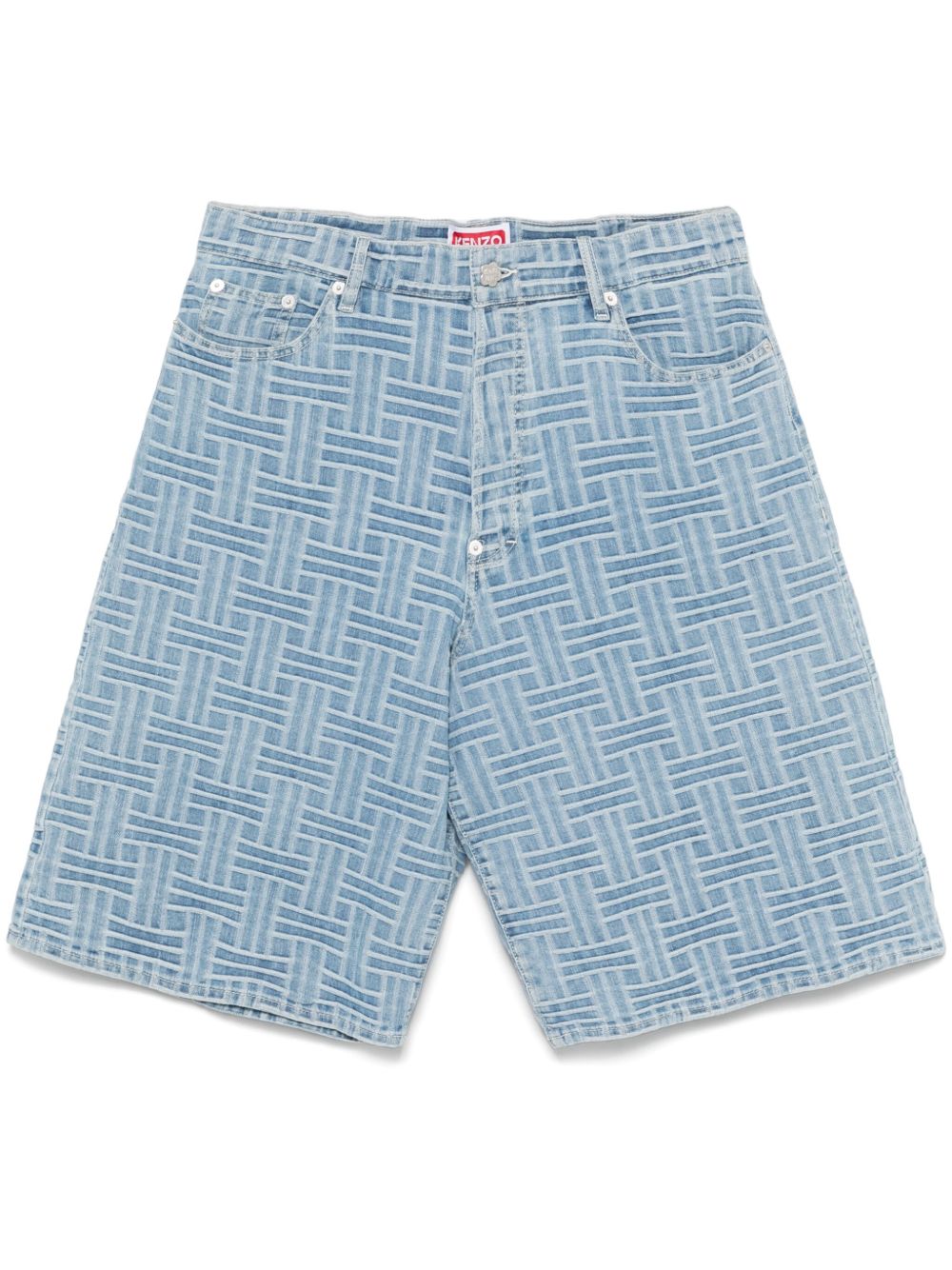 Kenzo Men's Shorts Clear Blue