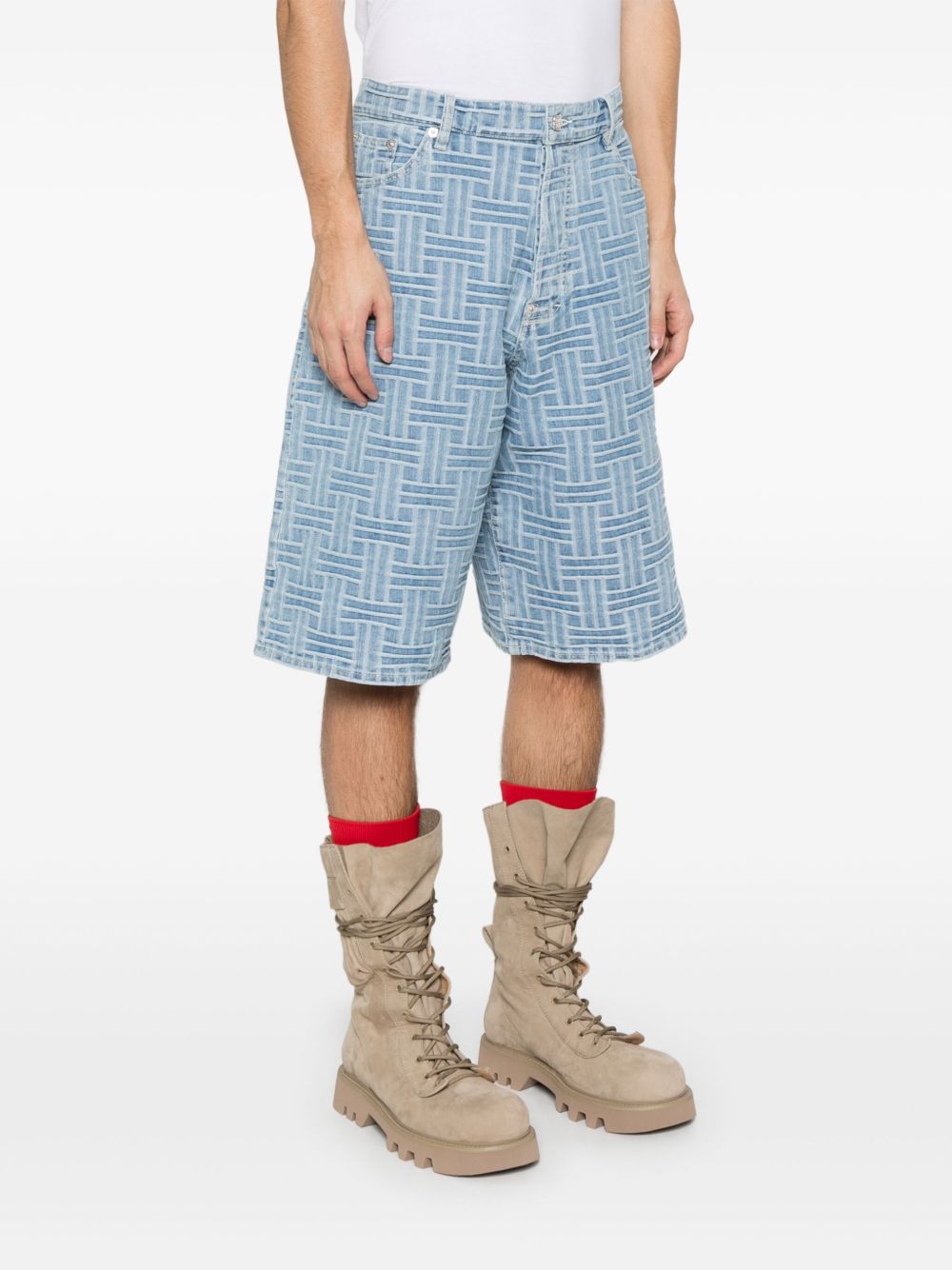 Kenzo Men's Shorts Clear Blue