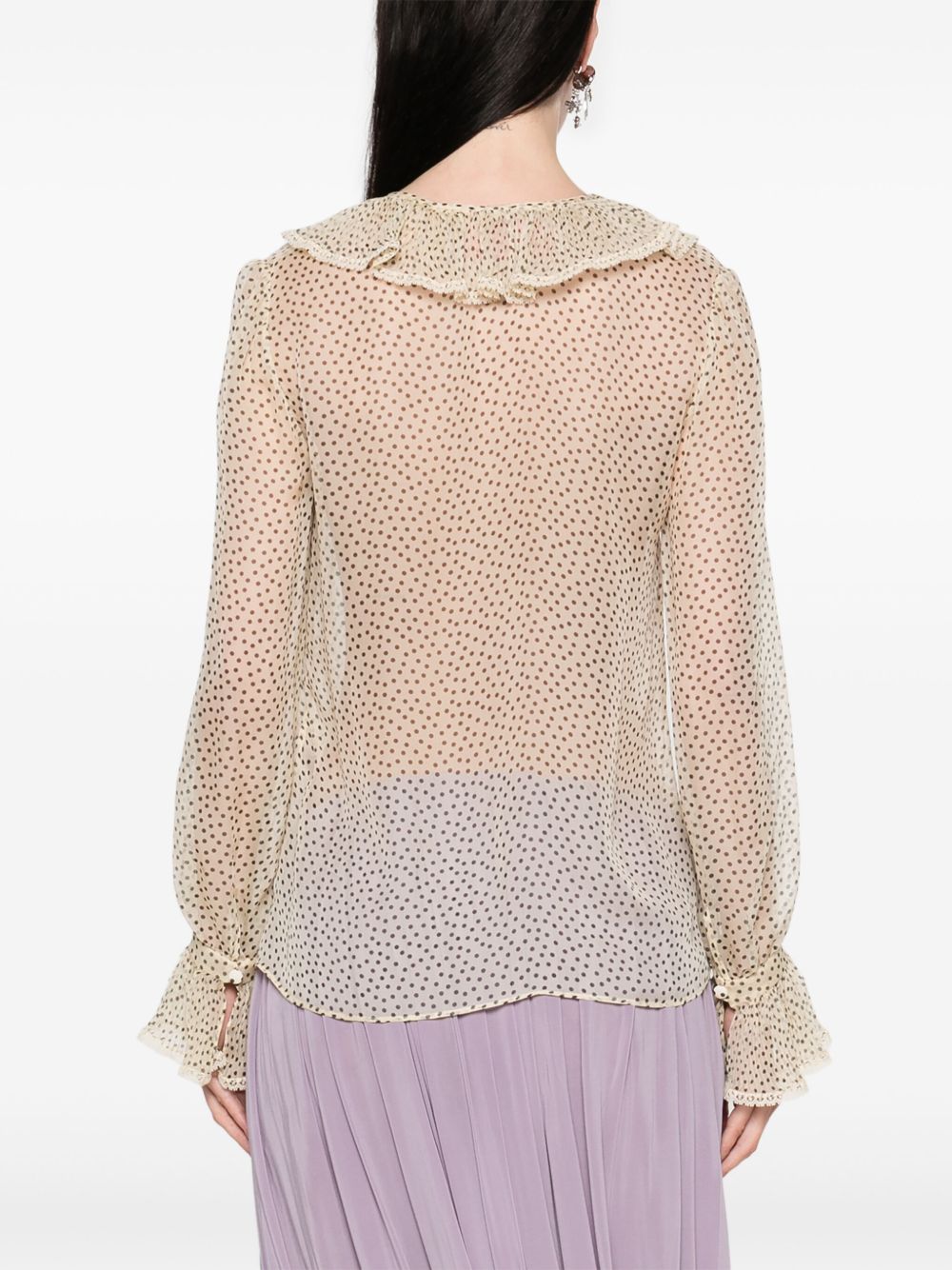 Valentino Women's Shirts Beige