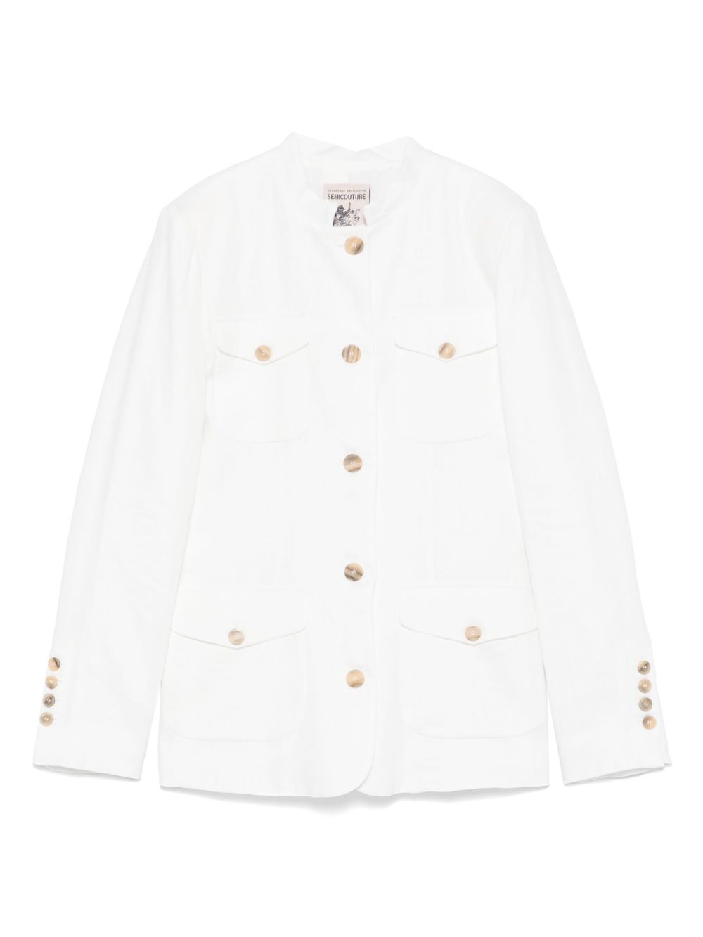 Semicouture Women's Jackets White