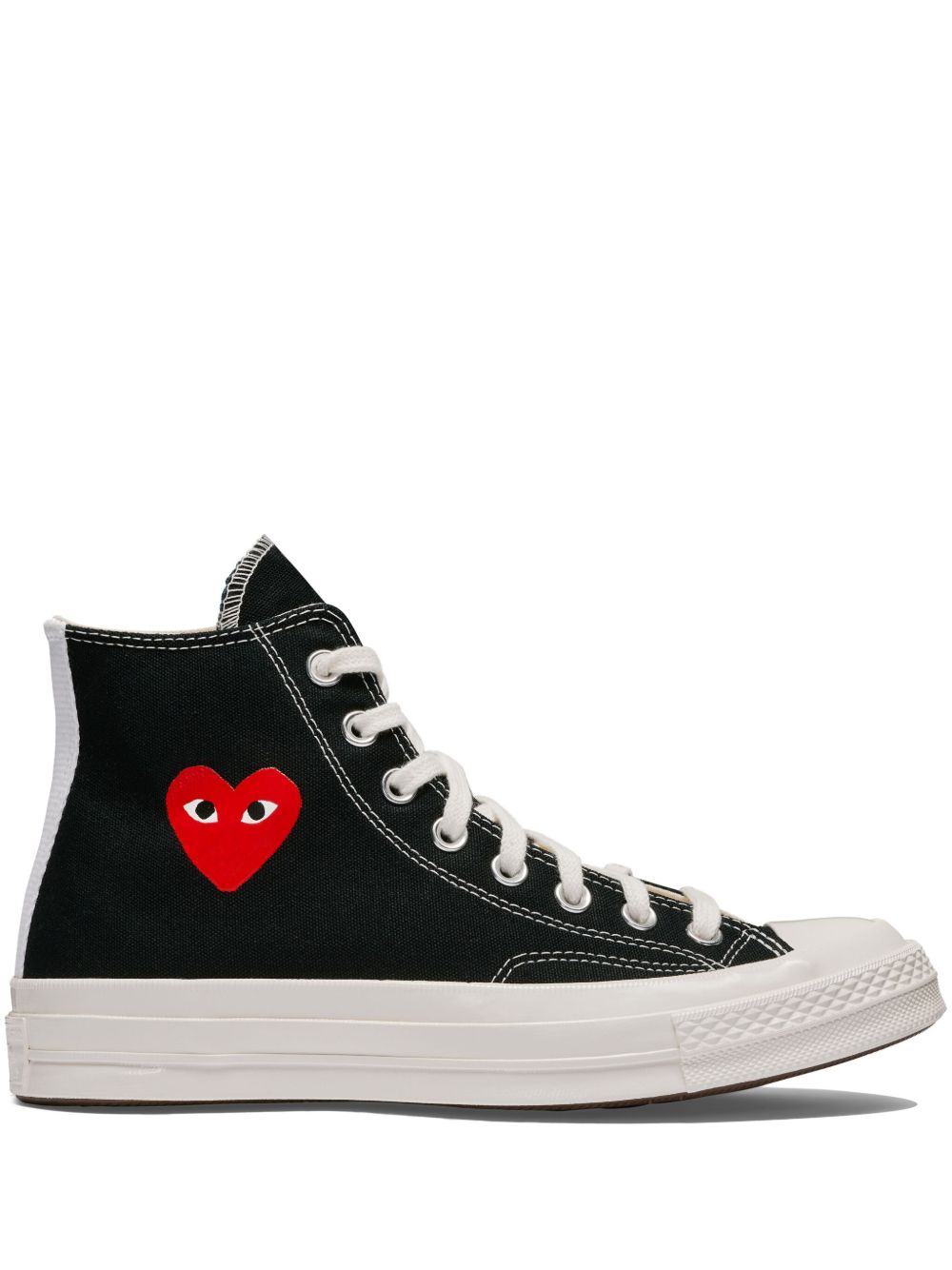 Comme Des Garcons Women's Play Single Heart Chuck 70