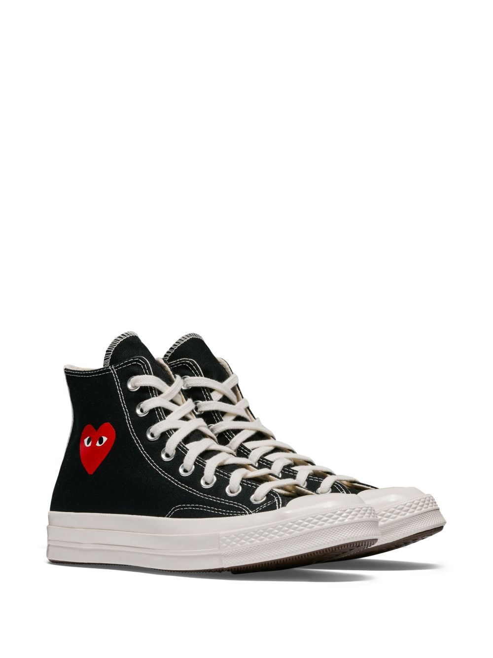 Comme Des Garcons Women's Play Single Heart Chuck 70