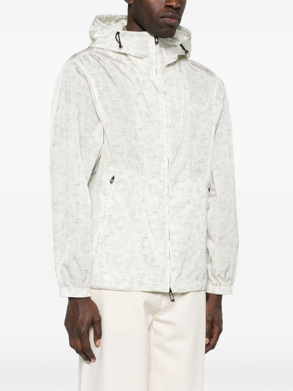 Emporio Armani Men's Coats White